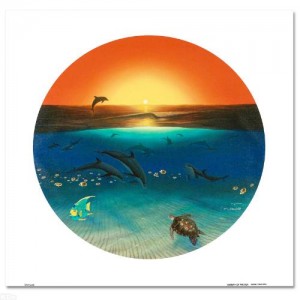 Warmth of the Sea LIMITED EDITION Giclee on Canvas by renowned artist WYLAND