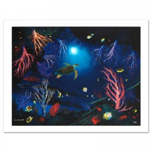 Coral Reef Garden Limited Edition Giclee on Canvas by Renowned Artist Wyland