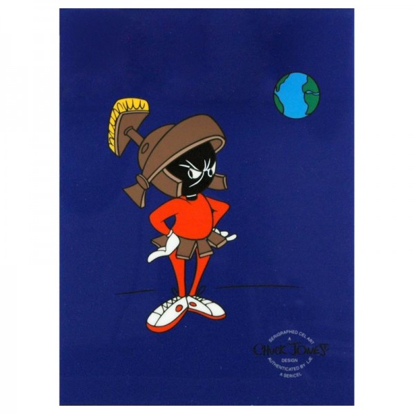 Marvin Martian by Chuck Jones (1912-2002)! Sold Out Limited Edition Sericel