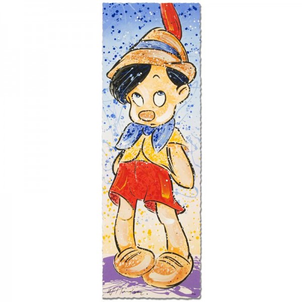 Pinocchio Disney Limited Edition Serigraph (12" x 36") by David Willardson