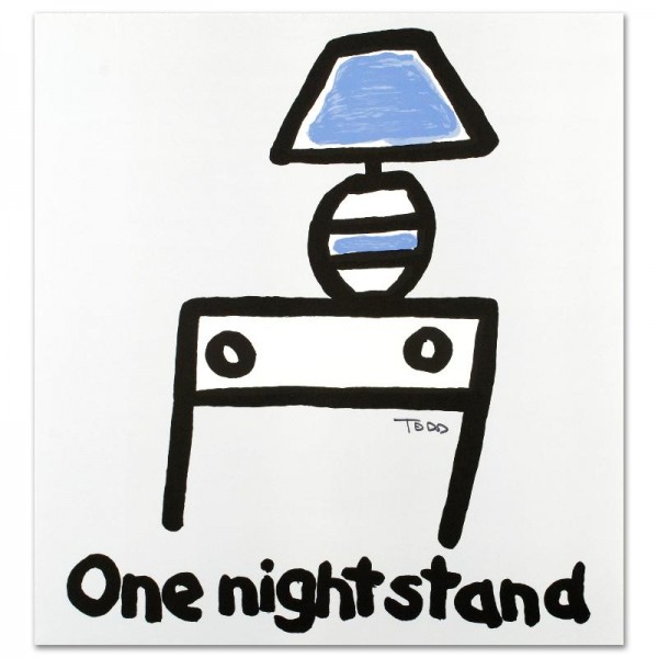 One Night Stand Limited Edition Lithograph by Todd Goldman
