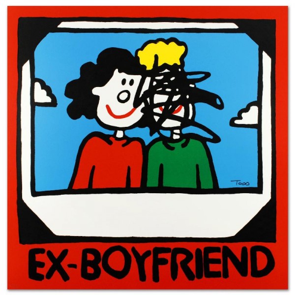 Ex-Boyfriend Limited Edition Lithograph by Todd Goldman
