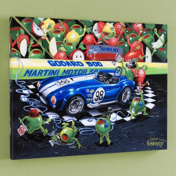 We Olive A Shelby LIMITED EDITION Giclee on Canvas (35" x 28") by Michael Godard