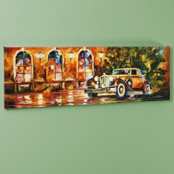 1934 Packard LIMITED EDITION Giclee on Canvas (35" x 12") by Leonid Afremov