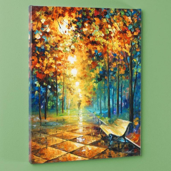 Misty Park LIMITED EDITION Giclee on Canvas by Leonid Afremov