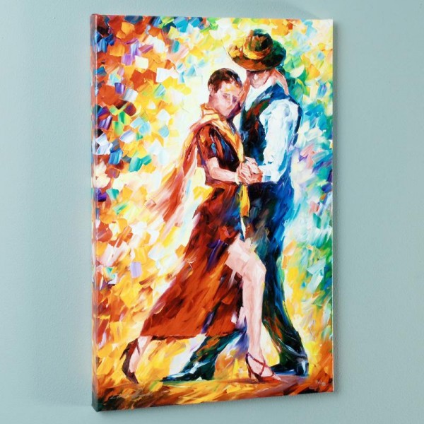Romantic Tango LIMITED EDITION Giclee on Canvas by Leonid Afremov