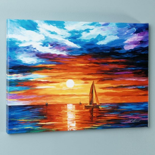 Touch of Horizon LIMITED EDITION Giclee on Canvas by Leonid Afremov