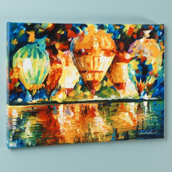 Balloon Show LIMITED EDITION Giclee on Canvas by Leonid Afremov