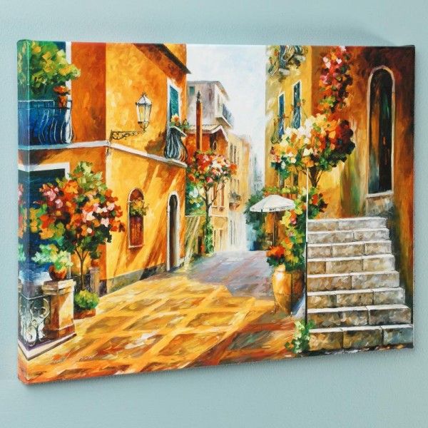 The Sun of Sicily LIMITED EDITION Giclee on Canvas by Leonid Afremov