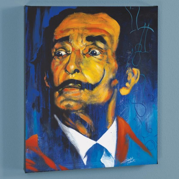 Dali LIMITED EDITION Giclee on Canvas by Stephen Fishwick