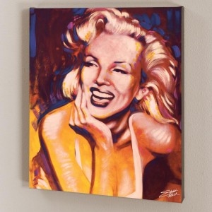 Fun - Marilyn Limited Edition Giclee on Canvas by Stephen Fishwick