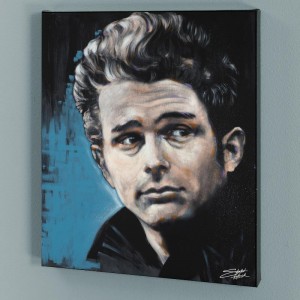 James Limited Edition Giclee on Canvas by Stephen Fishwick