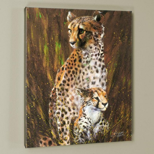Mother and Child LIMITED EDITION Giclee on Canvas by Stephen Fishwick