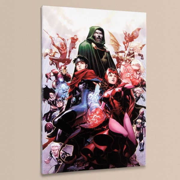Avengers: The Children's Crusade #4 LIMITED EDITION Giclee on Canvas by Jim Cheung and Marvel Comics