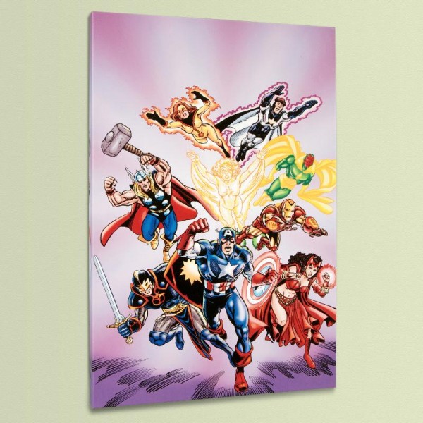 Avengers #16 LIMITED EDITION Giclee on Canvas by Jerry Ordway and Marvel Comics