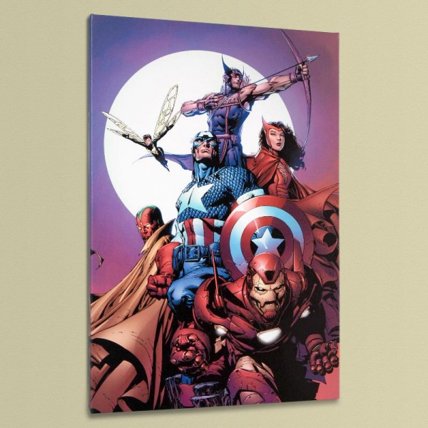 Avengers #80 LIMITED EDITION Giclee on Canvas by David Finch and Marvel Comics