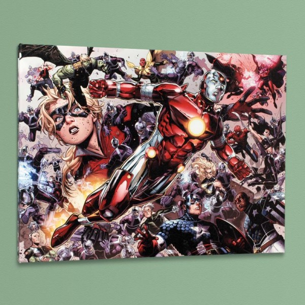 Avengers: The Children's Crusade #5 LIMITED EDITION Giclee on Canvas by Jim Cheung and Marvel Comics