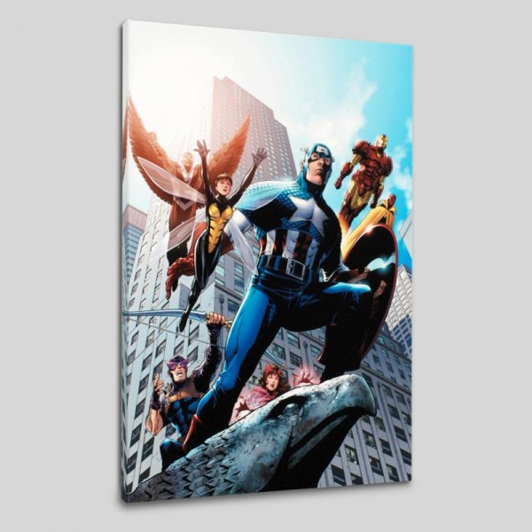 Avengers #82 Limited Edition Giclee on Canvas by Scott Kolins and Marvel Comics