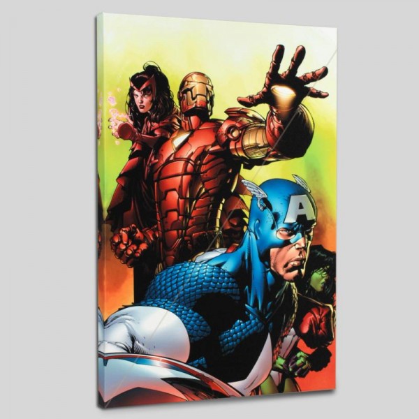 Avengers #501 LIMITED EDITION Giclee on Canvas by David Finch and Marvel Comics