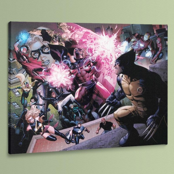 Avengers: The Children's Crusade #2 LIMITED EDITION Giclee on Canvas by Jim Cheung and Marvel Comics