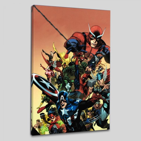 I Am An Avenger #1 LIMITED EDITION Giclee on Canvas by Leinil Francis Yu and Marvel Comics