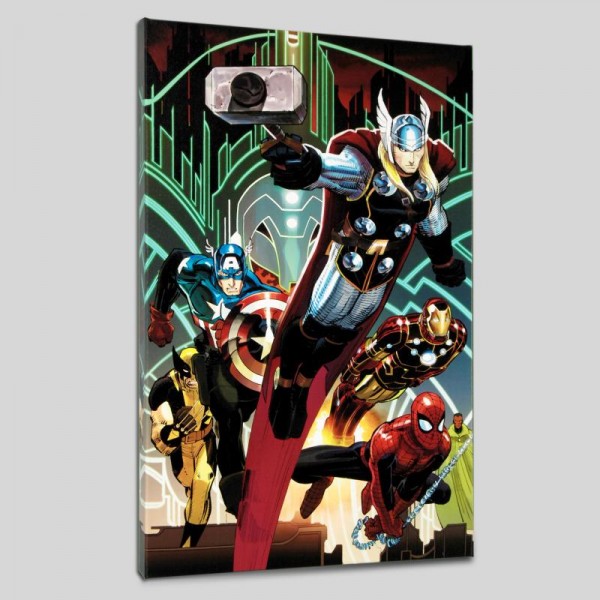 Avengers #5 LIMITED EDITION Giclee on Canvas by John Romita Jr. and Marvel Comics