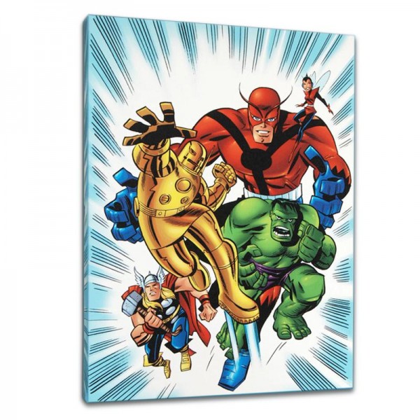 Avengers #1 1/2 Limited Edition Giclee on Canvas by Bruce Timm and Marvel Comics