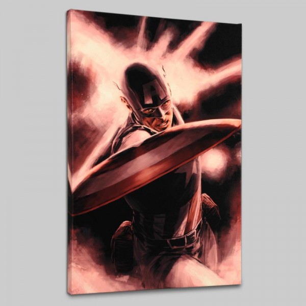 Captain America Theater of War: A Brother in Arms #1 LIMITED EDITION Giclee on Canvas by Mitchell Breitweiser and Marvel Comics
