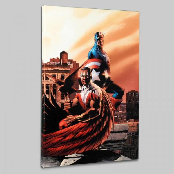 Captain America & The Falcon #5 Limited Edition Giclee on Canvas by Steve Epting and Marvel Comics
