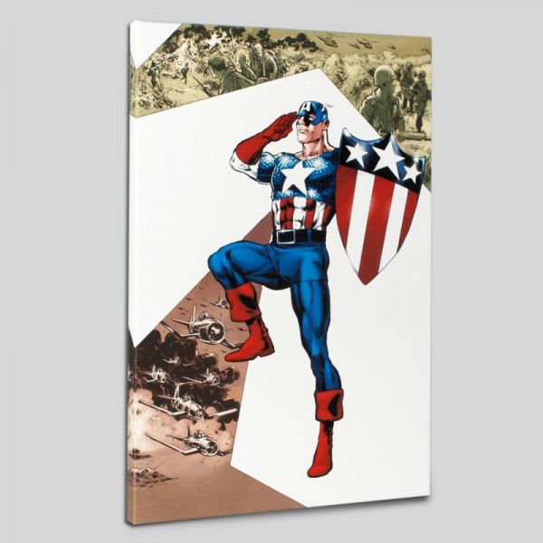 Captain America Corps #2 Limited Edition Giclee on Canvas by Phil Jimenez and Marvel Comics