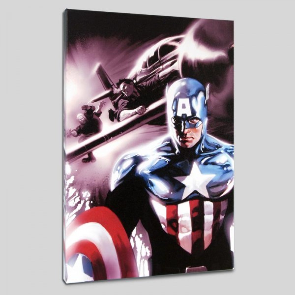 Captain America #609 LIMITED EDITION Giclee on Canvas by Marko Djurdjevic and Marvel Comics