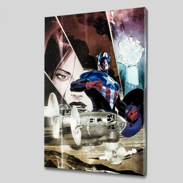 Captain America: Forever Allies #3 Limited Edition Giclee on Canvas by Lee Weeks and Marvel Comics