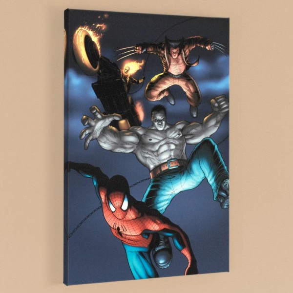 Fear Itself: Fearsome Four #2 LIMITED EDITION Giclee on Canvas by Simon Bisley and Marvel Comics
