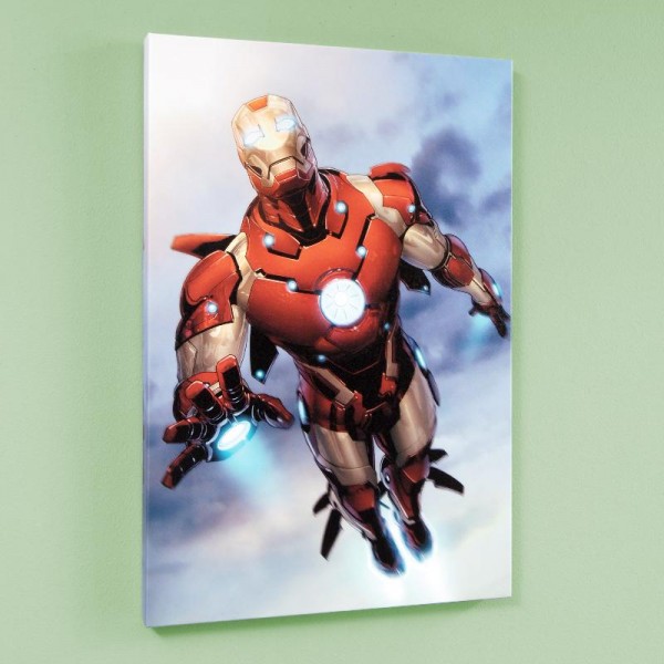 Invincible Iron Man #25 LIMITED EDITION Giclee on Canvas by Salvador Larroca and Marvel Comics