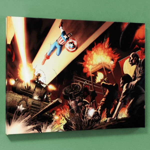 Fallen Son: Death of Captain America #5 Limited Edition Giclee on Canvas by John Cassaday and Marvel Comics
