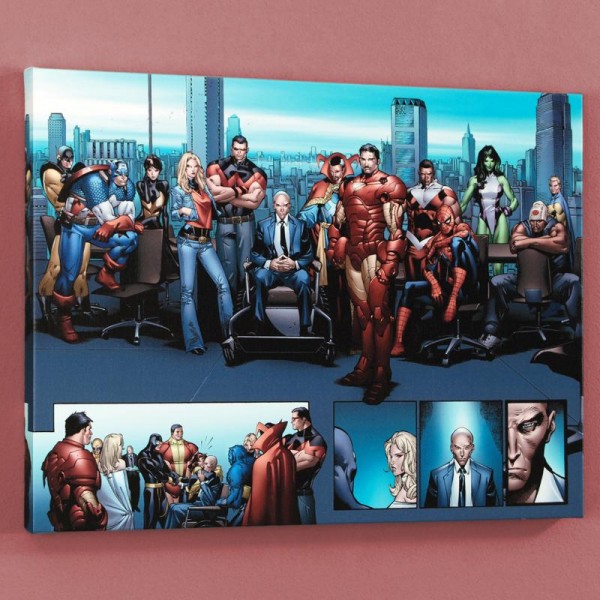 House of M MGC #1 Limited Edition Giclee on Canvas by Oliver Coipel and Marvel Comics! Numbered with Certificate of Authenticity! Gallery Wrapped and Ready to Hang!