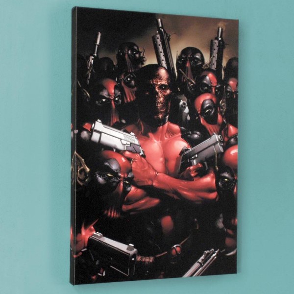 Deadpool #2 Limited Edition Giclee on Canvas by Clayton Crain and Marvel Comics! Numbered with Certificate of Authenticity! Gallery Wrapped and Ready to Hang!