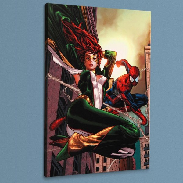 Amazing Spider-Man Family #6 LIMITED EDITION Giclee on Canvas by Paulo Siqueira and Marvel Comics