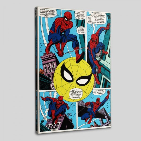 Amazing Spider-Man #90 LIMITED EDITION Giclee on Canvas by Gil Kane and Marvel Comics