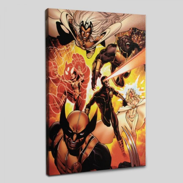 Astonishing X-Men #35 Limited Edition Giclee on Canvas by John Cassaday and Marvel Comics! Numbered with Certificate of Authenticity! Gallery Wrapped and Ready to Hang!