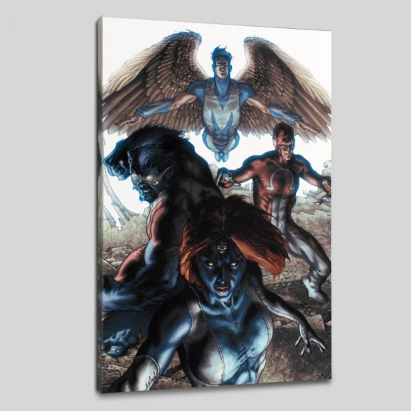 Dark X-Men #1 Limited Edition Giclee on Canvas by Simone Bianchi and Marvel Comics! Numbered with Certificate of Authenticity! Gallery Wrapped and Ready to Hang!