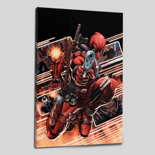 Cable & Deadpool #9 Limited Edition Giclee on Canvas by Patrick Zircher and Marvel Comics! Numbered with Certificate of Authenticity! Gallery Wrapped and Ready to Hang!