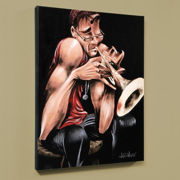 Movin' Fingers LIMITED EDITION Giclee on Canvas (27" x 36") by David Garibaldi