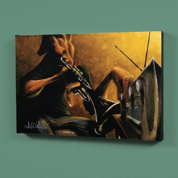 Urban Tunes LIMITED EDITION Giclee on Canvas (36" x 24") by David Garibaldi