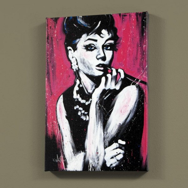 Audrey Hepburn (Fabulous) LIMITED EDITION Giclee on Canvas (30 x 40") by David Garibaldi