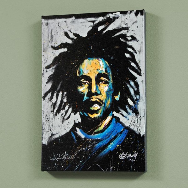 Bob Marley (Redemption) LIMITED EDITION Giclee (30" x 40") on Canvas by David Garibaldi