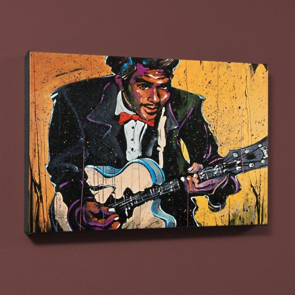 Chuck Berry (Chuck) LIMITED EDITION Giclee on Canvas by David Garibaldi