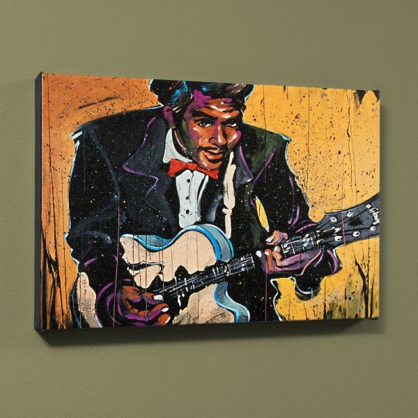 Chuck Berry (Chuck) LIMITED EDITION Giclee on Canvas (48" x 60") by David Garibaldi