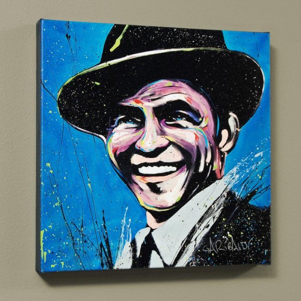 Frank Sinatra (Blue Eyes) LIMITED EDITION Giclee on Canvas (48" x 48") by David Garibaldi