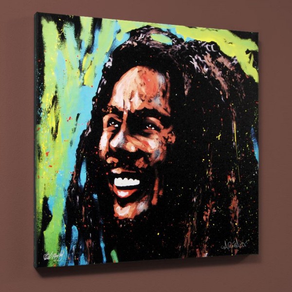 Bob Marley (Marley) LIMITED EDITION Giclee on Canvas by David Garibaldi